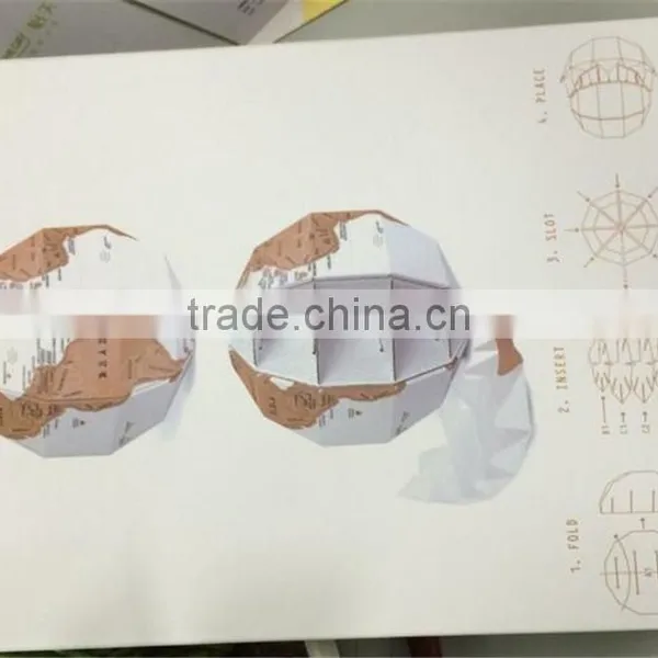 CT-529 Globe Second Generation Globe DIY Vertical Group World Map Version photo-5