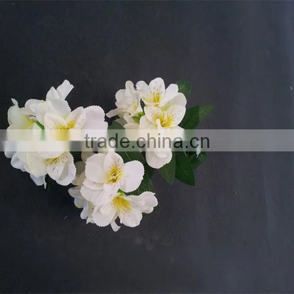 SJ10111108 Artificial Decorative Azalea Flower Wholesale Rhododendron Silk Flower photo-3
