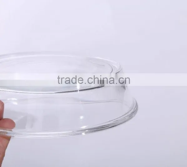 Tempered Clear Prex Glass Microwave Oven Plate Used In Restaurant photo-4