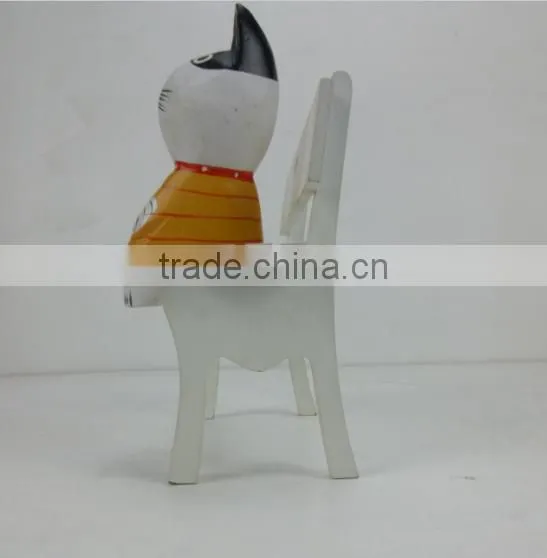 ZAKKA do Old Mini Wooden Chair Toy,Shooting Props,mini Bar Furniture photo-4