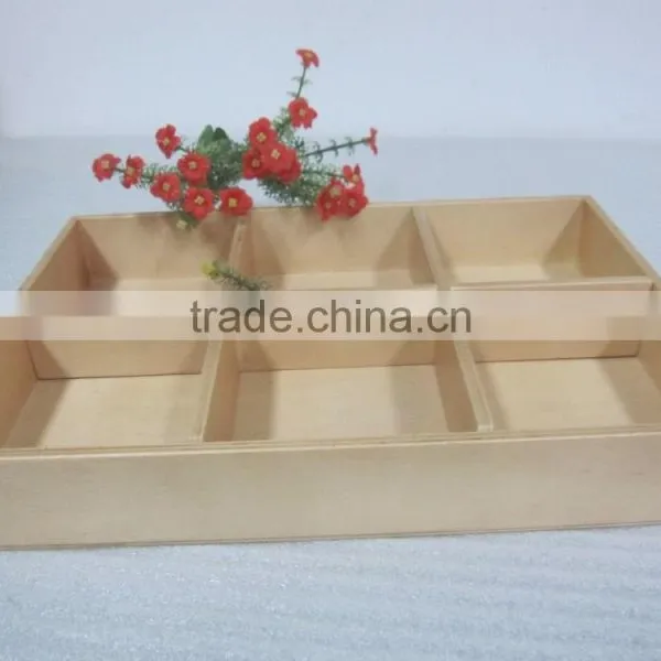 Chinese Products Wholesale Wooden Tray With Compartments photo-6