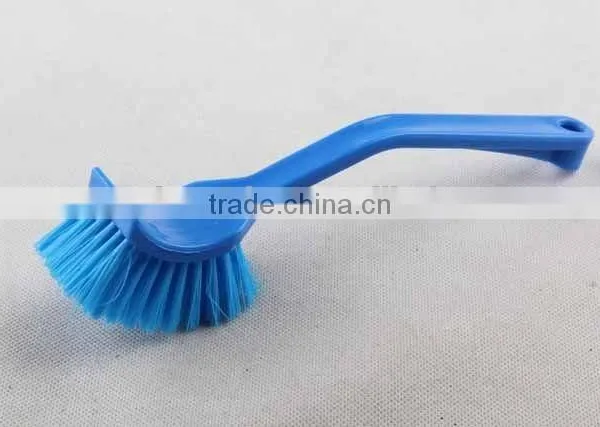 Plastic Long Handle Pan Brush With Square Head,cleaning Brush, Dish Brush-3129 photo-2