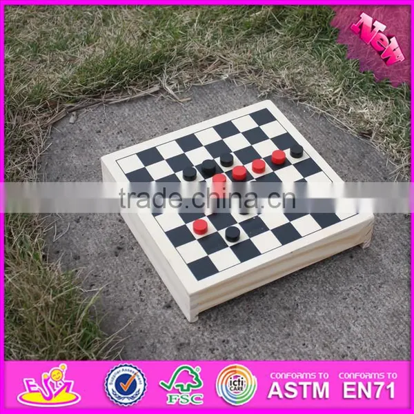 2016 Newest 5 in 1 Children Wooden Multi Game Board W11A048 photo-4
