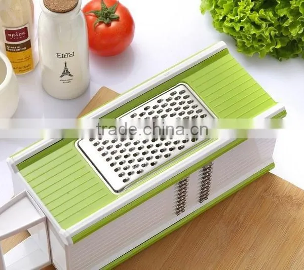 The Professional Spiral Vegetables Slicer Grater Garlic Chopper photo-6