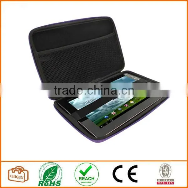 Black EVA Travel Hard Case for Various 10.1" Tablets Purple photo-2