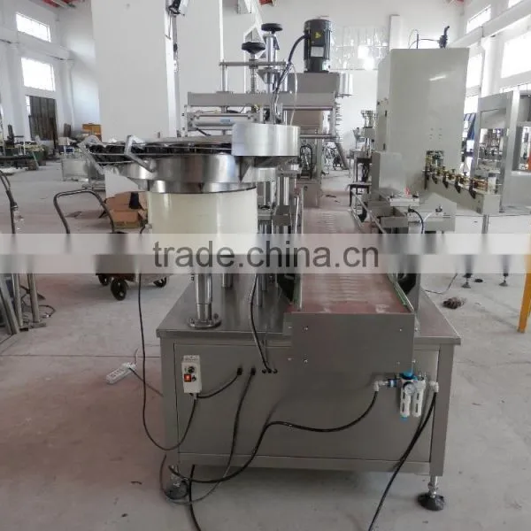 FX-5 Full-automatic Inline Capping Machine For Barrel Screw Capping Lock photo-6