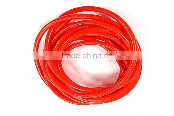 Heat Resisting Silicone Tube , Orange Silicone Hose Tube
