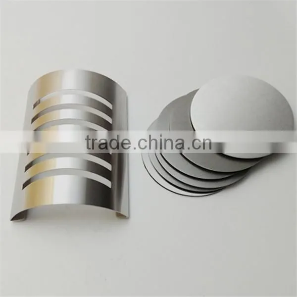 Customized Logo 6pcs Stainless Steel Coffee Cup Coaster Set With Holder photo-2