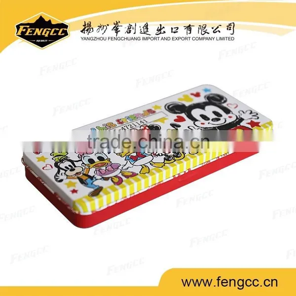 Pencil Box in Tin Material photo-3