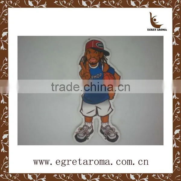 EA1-1014 Happiness Customized Hanging Paper Car Air Freshener photo-4