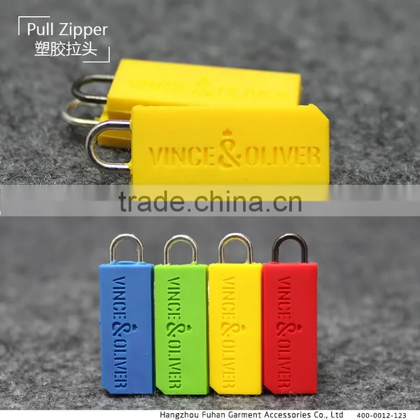 Wholesale High Quality Eco-Friendly Garment Plastic Zipper Puller photo-3