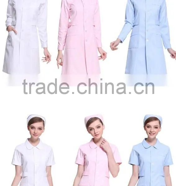OEM ODM Nurse Uniform Lab Coat Nursing Coat Medical Scrubs Dress photo-2