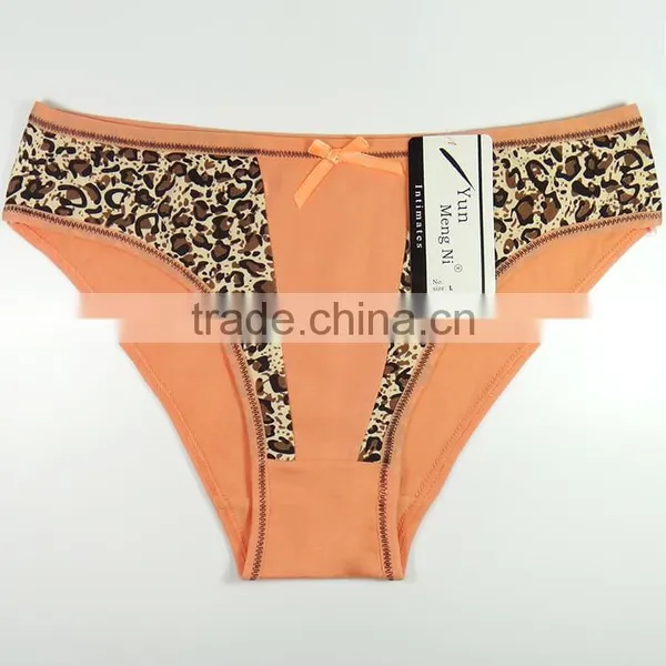 Very Sexy Lepoard Printed Panty Underwear Cotton Girls Briefs photo-5
