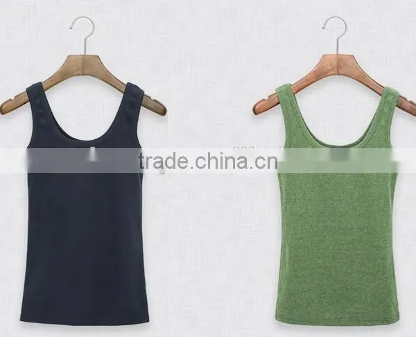 Sexy Promotional Back X-croseed Ladies Vest photo-4