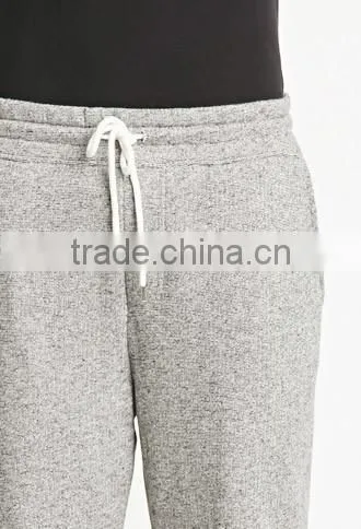 Man Gray Stripe Cotton Fabrics of Scales of Pants Sports Leisure Trousers photo-5