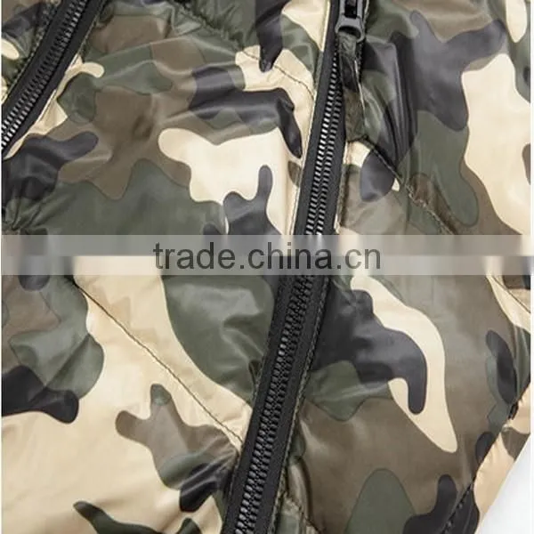 2015 Portable Camouflage Men's Cotton Jacket With Hoody photo-3
