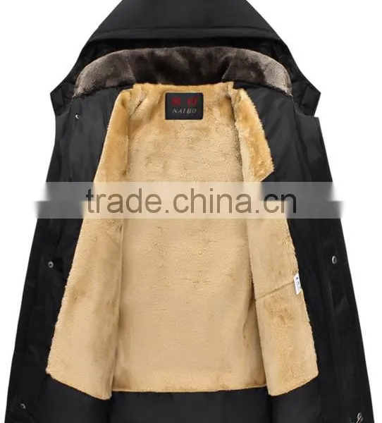 Custom Design Quality Winter Mens Cotton Padded Quilting Jacket/garment/clothing photo-2