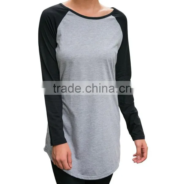 Hot Sale Women's Sexy Fashion Loose Tops Long Sleeve Round Neck Casual Blouse 2017 photo-3