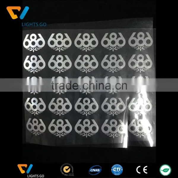 High Visible Reflective Heat Transfer Film for Laser Cutting Logo photo-4