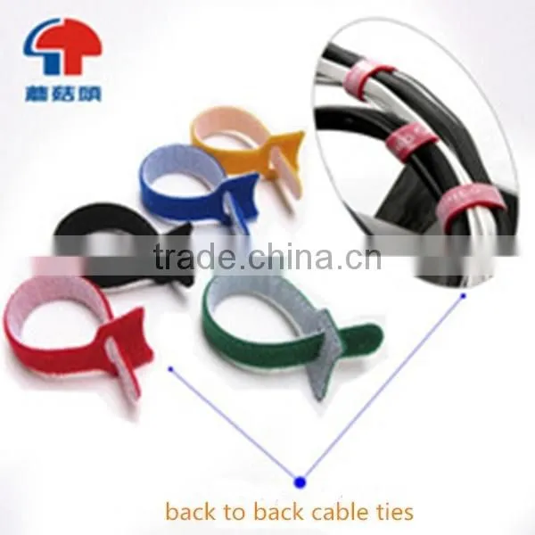 Wire Accessories Cable Ties With Back to Back Hook and Loop photo-5