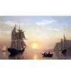 Sailing Boat Oil Painting