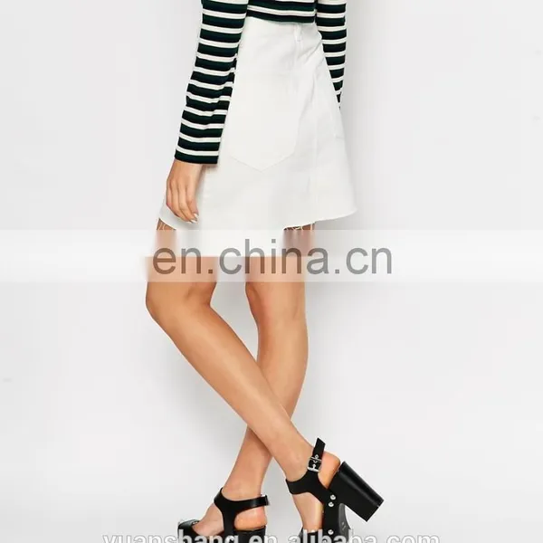 2015 Hot Sale High Quality Ladies Short Skirt Sexy Mini Skirt Pictures photo-3