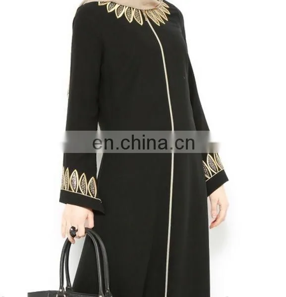 China Factory Custom Muslim Dress,new Design Abaya,wholesale Abaya Islamic Clothing photo-3