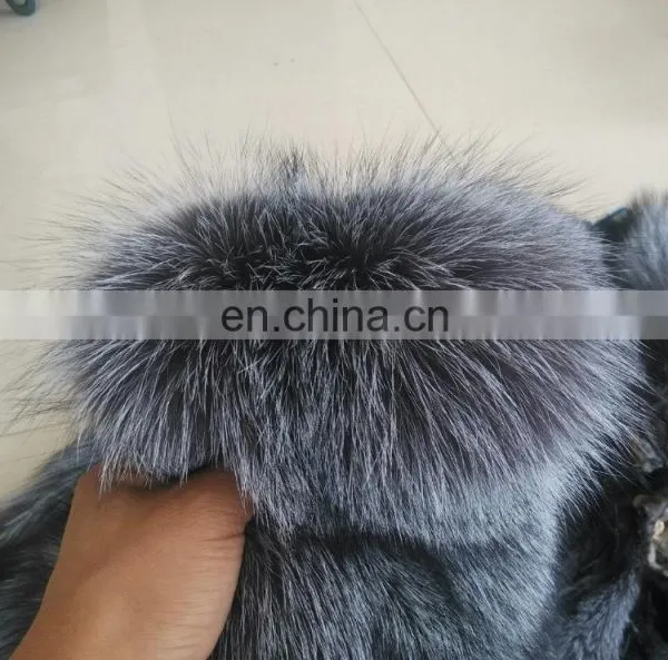 Wholesale Tanned Silver Fox Fur Skin Fox Fur Pelt For Garment photo-5