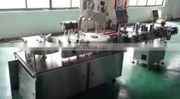 China Factory Small or Big Glass Perfume Round and Square Bottle Full Automatic Filling Capping and Labeling Machine Price photo-2
