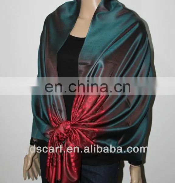 Hijab Silk Scarves JDS-131# Elegant Luster and Soft Silk Hijab photo-3