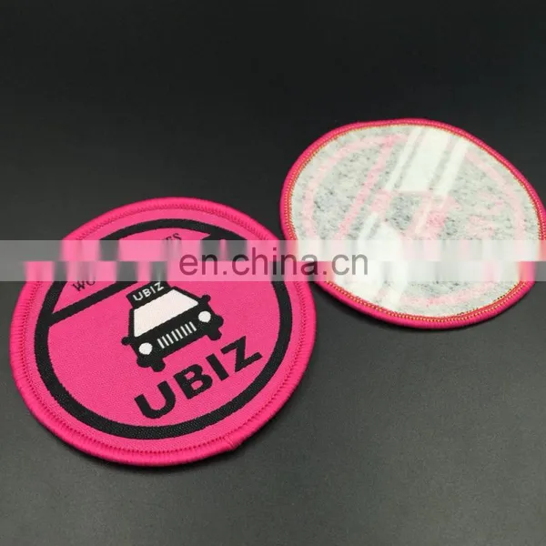 Custom High Quality Woven Patches Woven Tags Woven Badge for Clothing photo-5