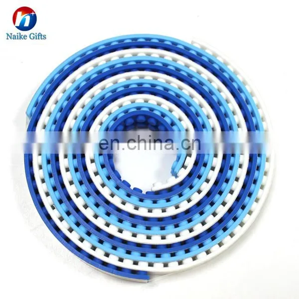 Reusable Silicone Self-Adhesive Building Block Tape Toys photo-3