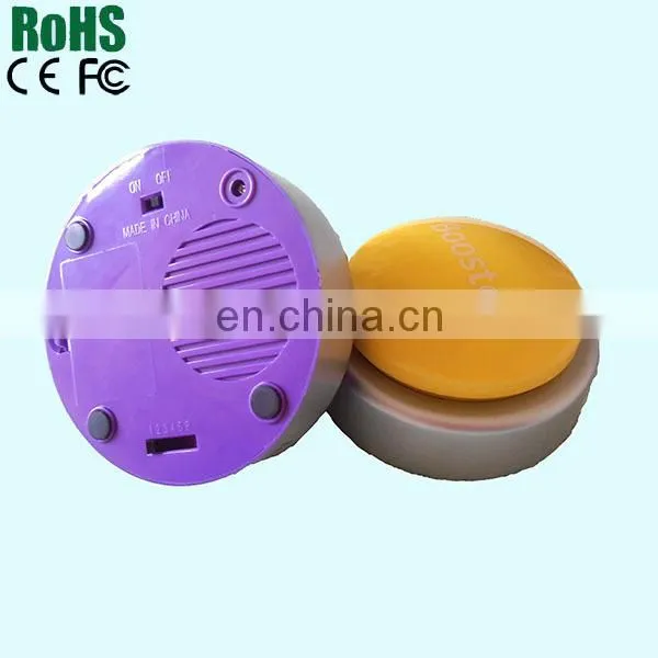 OEM/ODM Push Easy Music Button Music Boxes for Play Game /alarm/promotion/gift photo-5