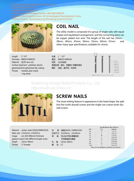 Coil Nail,steel Nail, Iron Nail photo-2