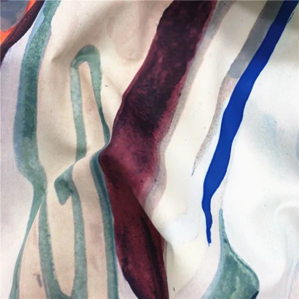 Cheap Price Factory Direct Custom Digital Printed Lightweight Polyester Fabric photo-4