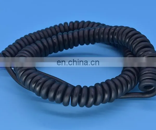 Spring Spiral Cable/spring Wire Cable Low Voltage Flexible Retractable Spiral Spring Coiled Cable photo-4