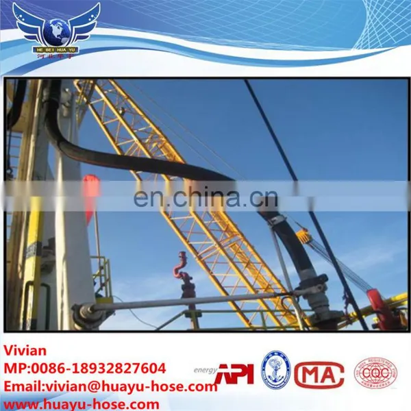 Fully Stocked Spiral Oil Drilling Steel Wire Reinforced Rubber Hose photo-3