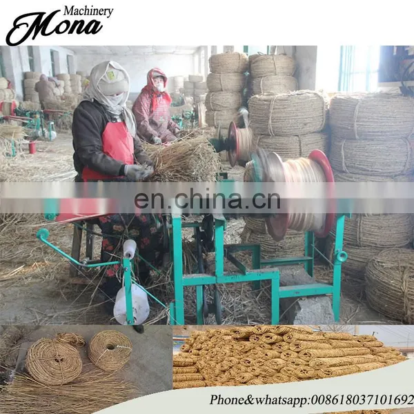 China Best Quality Rice Straw Rope Making Machine photo-6