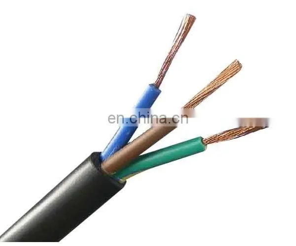 Pay Later IEC 60245 57 (YZW) 3x1.5sqmm 300/500V Rubber Insulation Flexible Cable photo-3