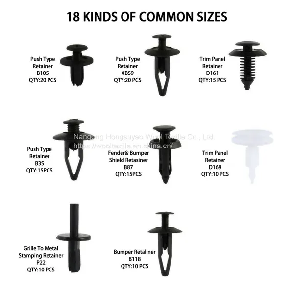421Pcs Car Plastic Rivet Fasteners Bumper Rivet Retainer Fasteners photo-3