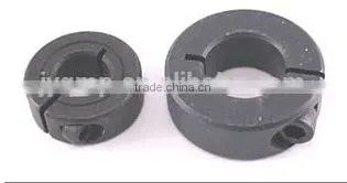 All Kinds Sizes Standard Single Split Shaft Collar Set Screw Shaft Collar Black Oxide photo-2