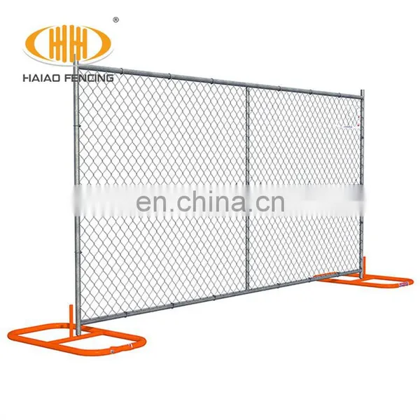 Galvanized Temporary Fence Chain Link Temporary Fence