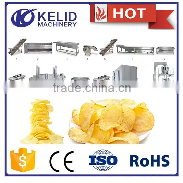 2016 New Condition Automatic Fresh Potato Chips Machine photo-3