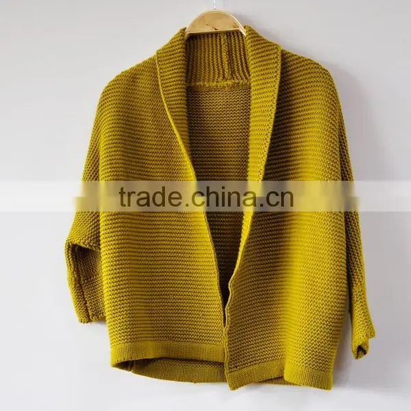 Solid Color Sweater Cardigan Women's Winter Coat Sweater photo-5