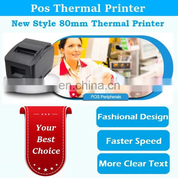 Promotion!factory Best Sell 80mm High Quality USB Port Pos Terminal Cheap Thermal Receipt Printer photo-3