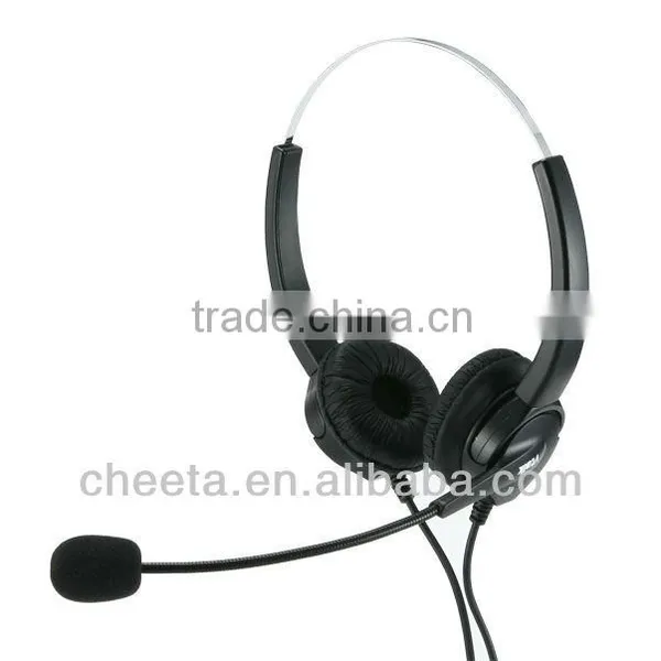 Strenchable Headbounded Ear Phones With Microphone