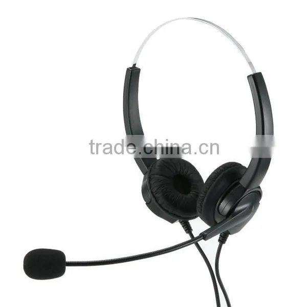 Good Quality Plastic Cheap Call Center Telephone Headset Rj11 photo-2