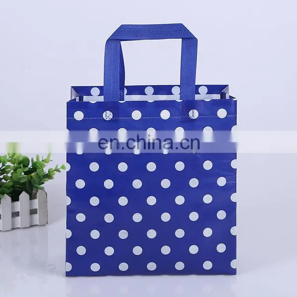 Reusable Non Woven Foldable Laminate Shopping Tote Bags photo-3