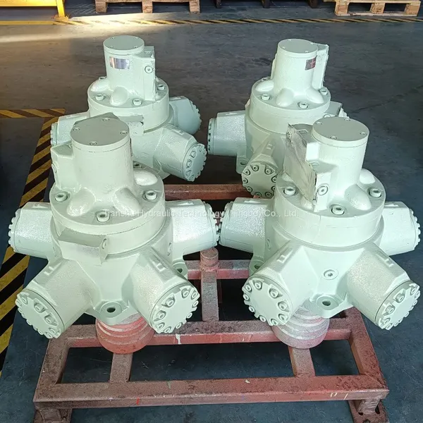 Two Speed Dual Displacement Staffa Radial Piston Hydraulic Motor Hmc080 for Ship Coal Mining Use. photo-5