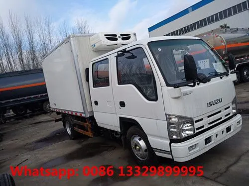 HOT SALE! ISUZU Brand 4*2 LHD Double Cabs 1.5T-2T Refrigerated Truck for Sale, photo-2